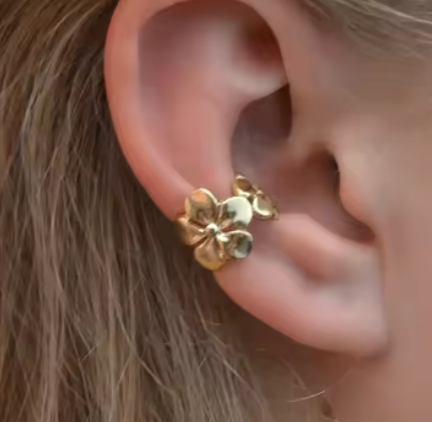 Floral Wrap Earring